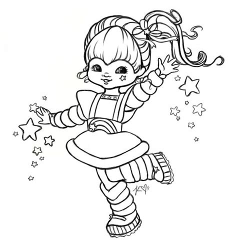 Coloring pages for kids rainbow coloring pages. Rainbow Brite by mooncats5 on DeviantArt | Adult coloring ...