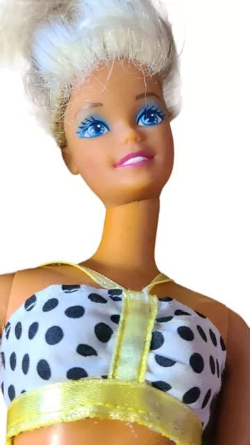 vintage mattel barbie blonde hair blue eyes tnt 1966 body 14 50 picclick