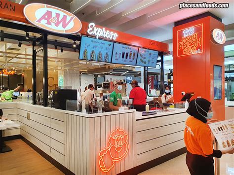 Most of the brands that you can find in kl are available here but besides posted: A&W Express Opens at IOI City Mall Putrajaya