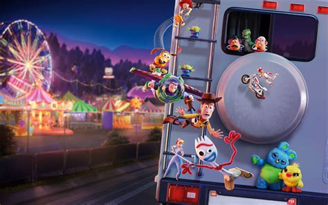 Download Wallpapers 4k Toy Story 4 Characters Cast Poster 2019