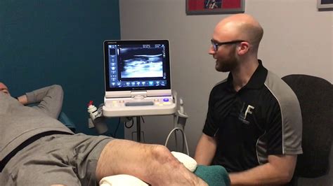 Diagnostic Ultrasound Scan Of The Knee Youtube