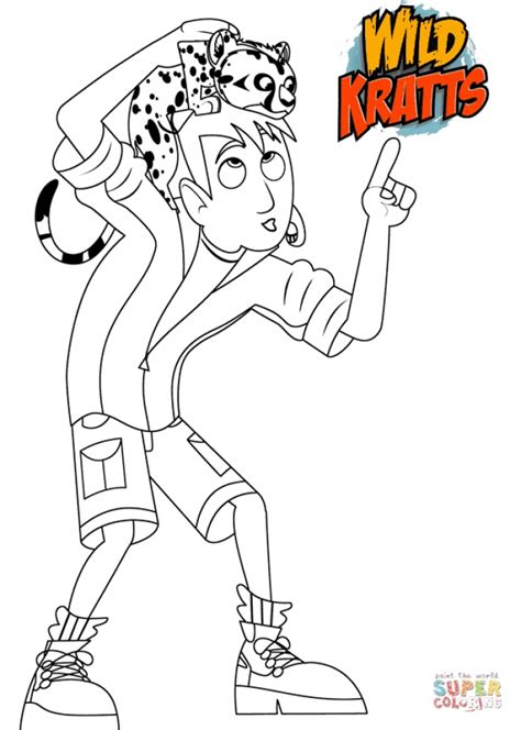 Get This Wild Kratts Coloring Pages Free Y47fh