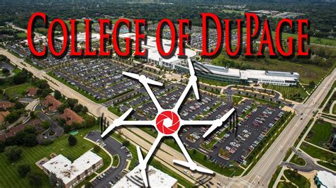 College Of Dupage Aerial Campus View Aerial Vision Chicago Youtube