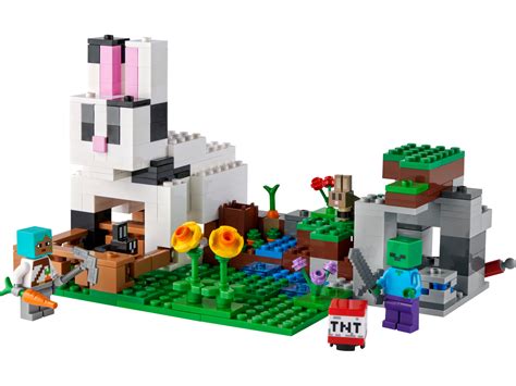 The Rabbit Ranch 21181 Minecraft® Buy Online At The Official Lego