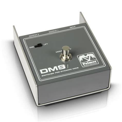 Palmer Dms Dynamic Mic Switcher Nearly New At Gear4music