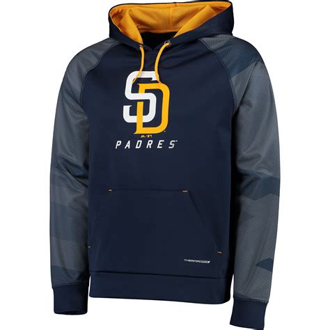 Mens San Diego Padres Majestic Navy Armor Ii Tonal Therma Base