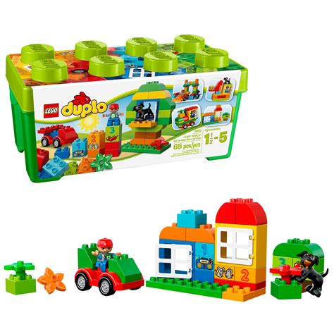 Lego Duplo All In One Box Of Fun Building Kit 10572 Open Ended Toy For