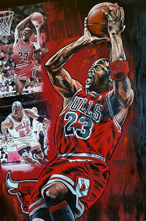 Michael Jordan Painting By Joshua Jacobs Pixels