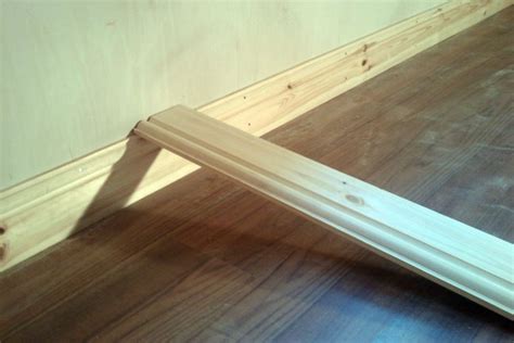Fixing skirting boards how to nail, screw and glue