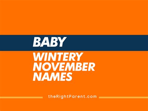 185 November Baby Names Meaning Origin And Popularity Generator