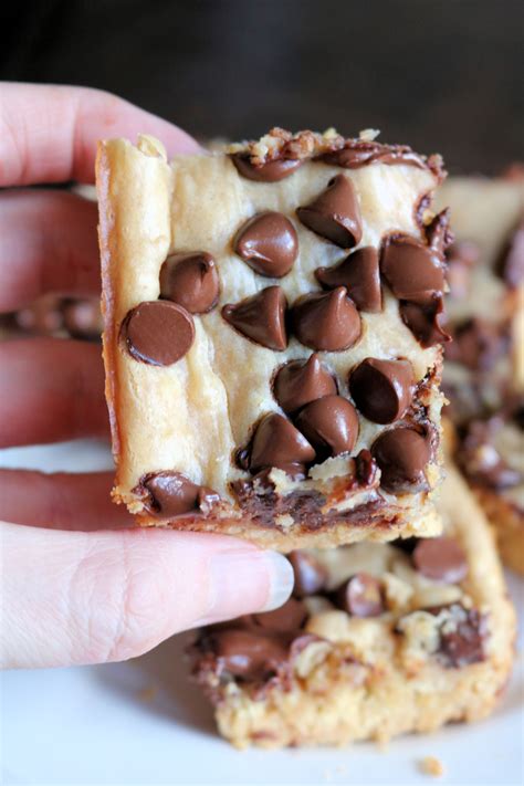 the easiest peanut butter chocolate chip bars recipe easy peanut butter chocolate chip bars