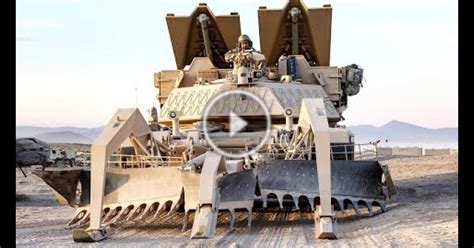 Unbelievable Stunning Video Of M1150 Assault Breacher Vehicle In Action â€¢ Clear Mine Field