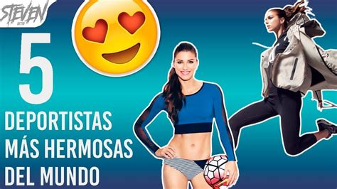 las 5 deportistas más hermosas del mundo youtube