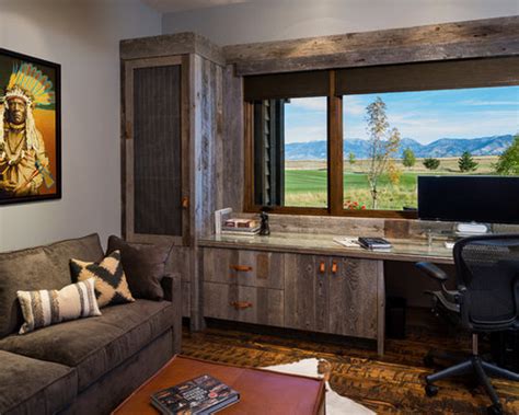 Rustic Home Office Design Ideas Remodels And Photos