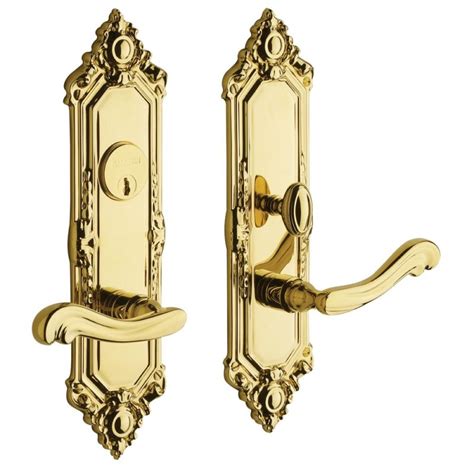 Brigandine set + shield спойл и дроп материалов для крафта lineage ii. Baldwin 6961003ENTR Lifetime Polished Brass Westminster ...