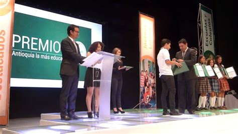 Ganadores Categoría Estudiante Destacado Premios Antioquia La Más