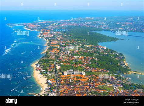 Aerial View Bali Island Indonesia Stock Photo Alamy