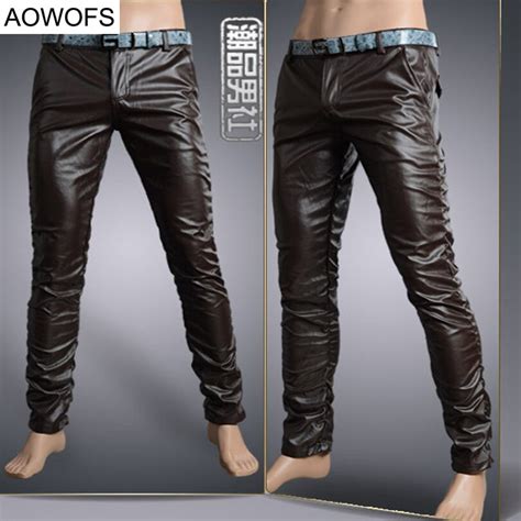 Popular Men Leather Pants Buy Cheap Men Leather Pants Lots From China