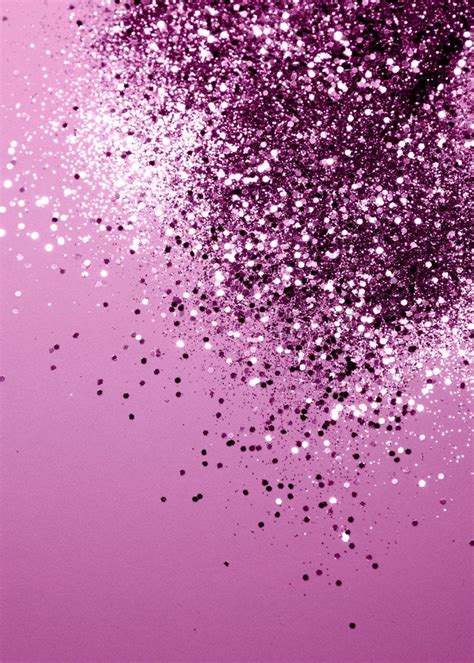 Sparkling Pink Glitter 1 Poster By Anitas And Bellas Art Displate