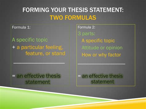 Ppt Thesis Statements Powerpoint Presentation Free Download Id2537979