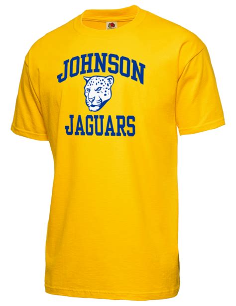 Johnson High School Jaguars Fruit Of The Loom Mens 5oz Cotton T Shirt