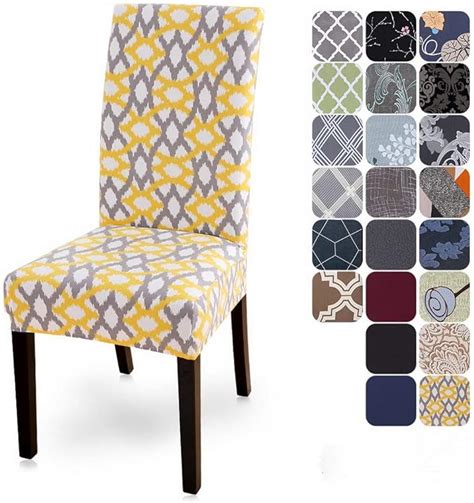 Ivyshion High Back Living Room Chair Seat Slipcovers Dining Chair