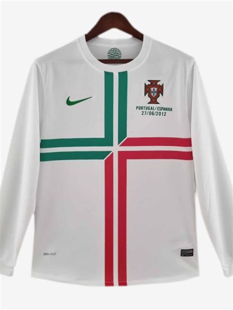 Portugal Away 2012 Euro Long Sleeves Retro Jersey In India