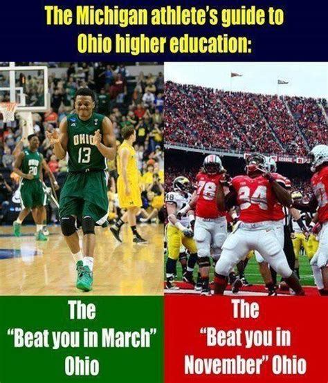 University Of Michigan Using Beat Ohio To Break Huddles At Football