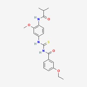 Ethoxy N Methoxy Methylpropanoyl Amino Phenyl Carbamothioyl