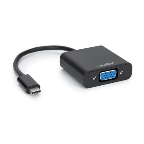 Usb C To Vga Video Adapter Converter Support Up To 1920 X 1200 Mf