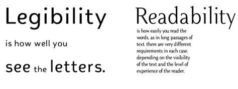 Typography Legibility And Readability By Chun Aik Medium