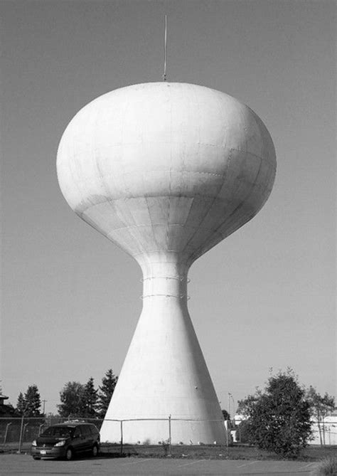 Water Tower Industrial Architecture Brutalist Architecture Industrial