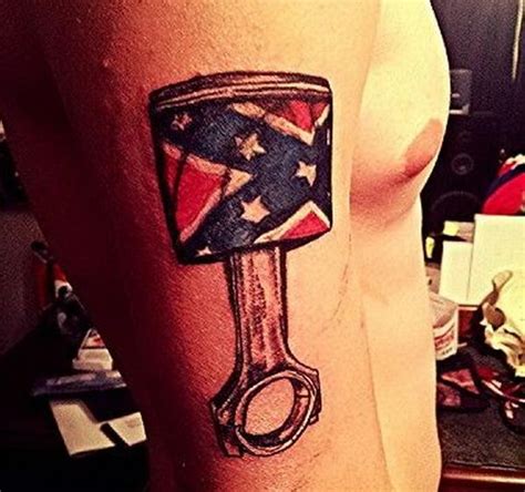 30 Cool Rebel Flag Tattoos Hative