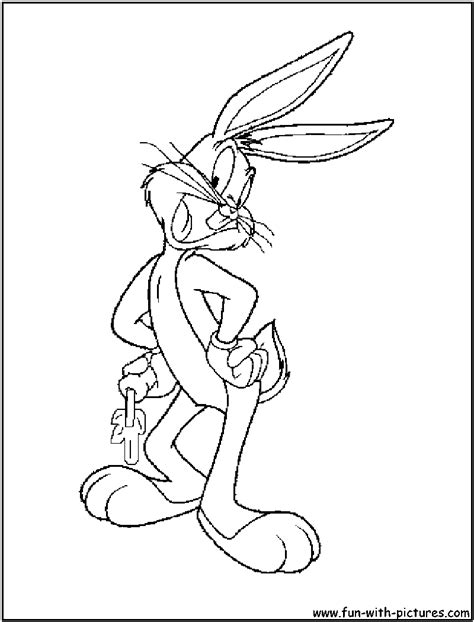 Bugs Bunny Coloring Page3