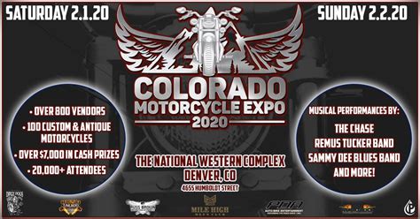 The 12th annual western co motorcycle show, june 6, 2020 in montrose co. 2020 Colorado Motorcycle Expo, Denver CO - Feb 1, 2020 - 9 ...