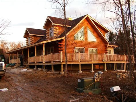 Freedom model, 1344 square feet, is an ideal smaller home or vacation retreat for a couple or individual. The Fort Miami Log Cabin Home Kit | Log cabins, Cabin and Logs