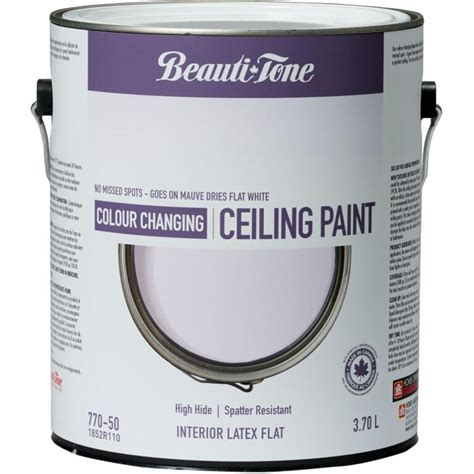 Maybe you would like to learn more about one of these? BEAUTI-TONE Flat Interior Latex Ceiling Paint | Home Hardware