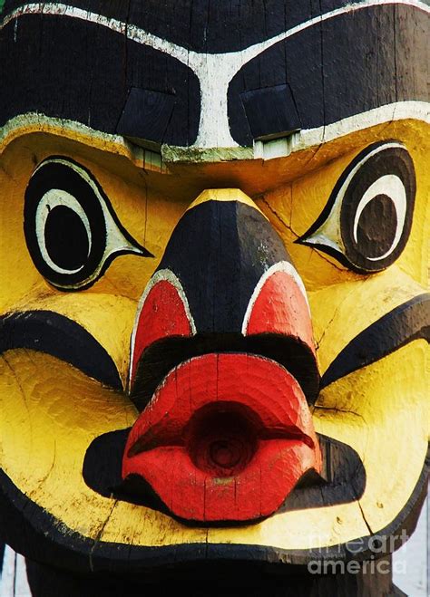 A Surprised Face On A Totem Pole Photograph By Marcus Dagan Fine Art