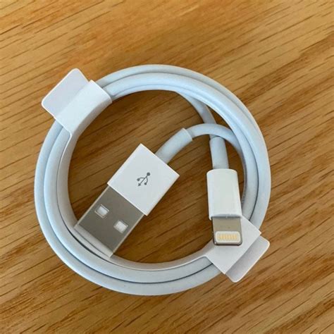 Genuine Apple Iphone Lightning Charger To Usb Cable White Etsy
