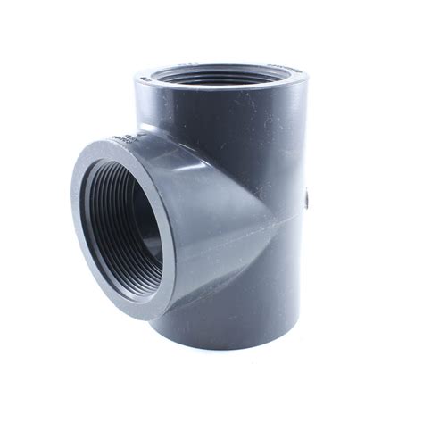 Pvc Schedule 80 Tee Fpt X Fpt X Fpt Savko Plastic Pipe And Fittings
