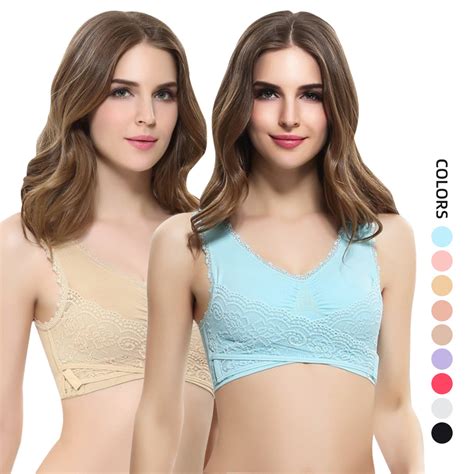 S Shaper Wholesale Comfortable Front Side Cross Bra Beautiful High Quality Naked Feeling