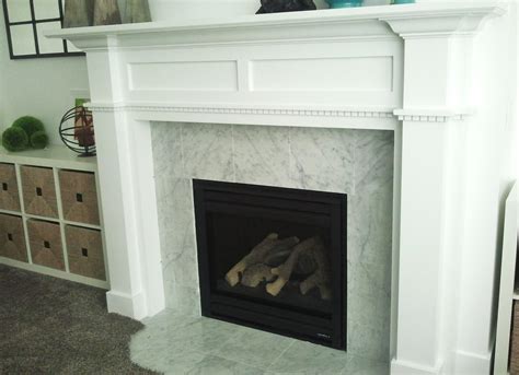Diy gas fireplace surround image and description. DIY Fireplace Mantel And Surround | FIREPLACE DESIGN IDEAS