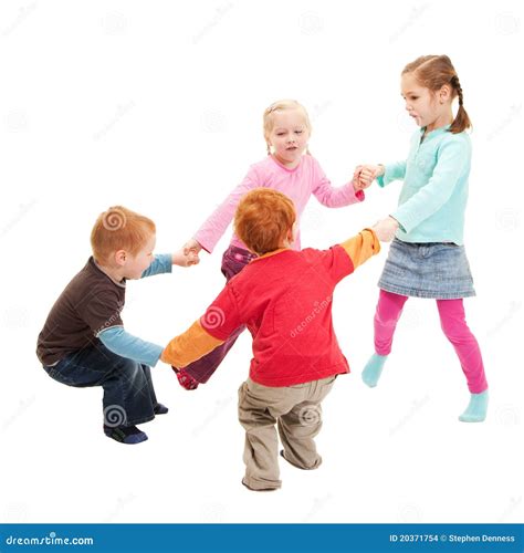 Children Holding Hands Circle