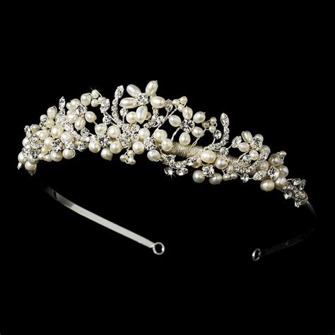 Elegance By Carbonneau Hp 7048 Freshwater Pearl And Swarovski Crystal