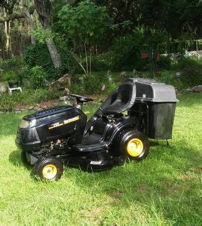 Single cylinder, without the pto blade engage. MTD Yard Machine Riding Lawn Mower 20 hp 46 Automatic ...
