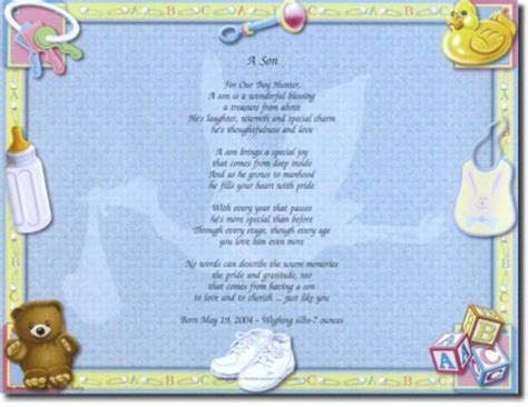 For New Parents To Welcome Baby Boy Baby Girl Poems Baby Boy Poems