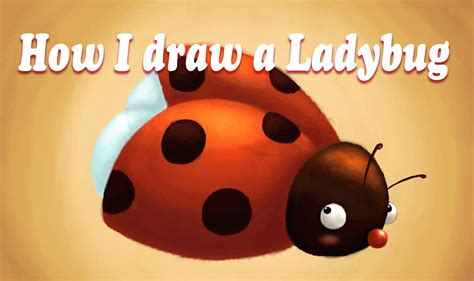 How I Create A Ladybug Fairyworld84 Youtube