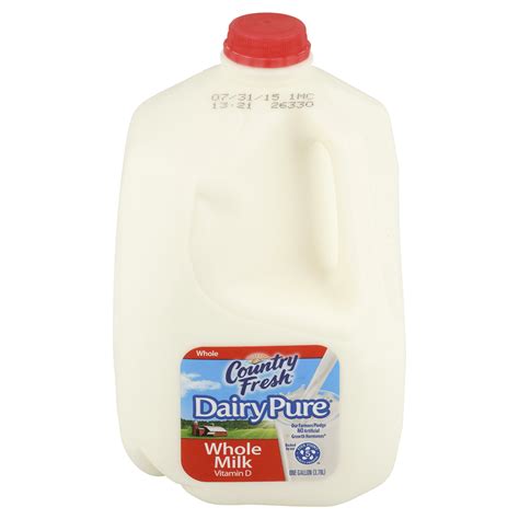 Country Fresh Dairy Pure Whole Milk 1 Gallon Traditional Milk Meijer