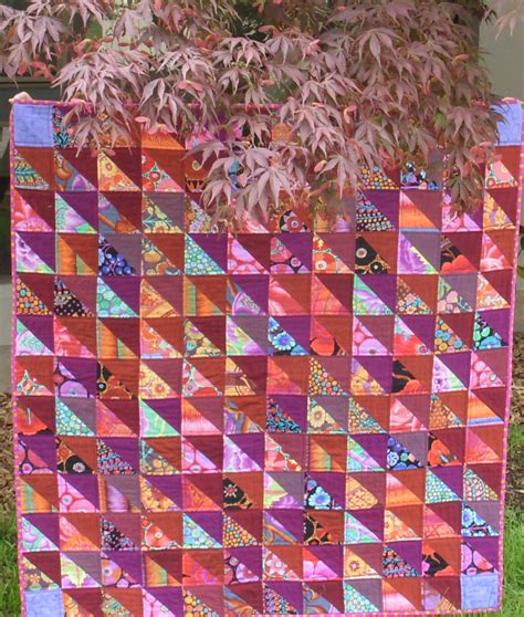 Spring Blossom Quilts Kf Charm Squares Quilt Finished