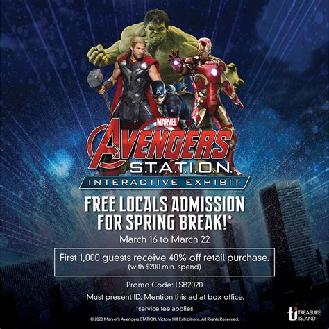 Avg Spring Break Promo Instagram 1080 X 1080 Marvels Avengers Station